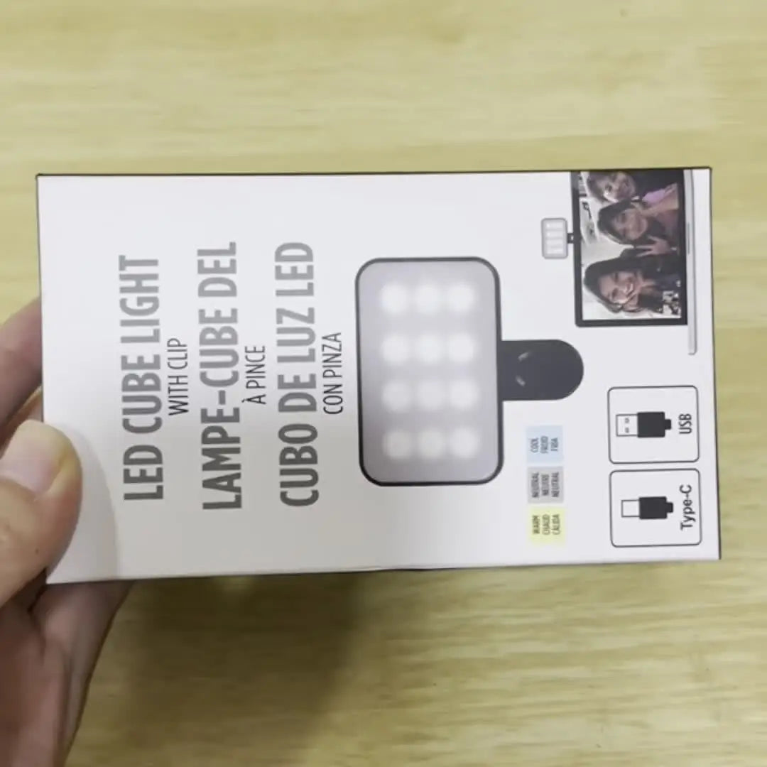Portable Mini Selfie Fill Light Rechargeable 3 Modes
