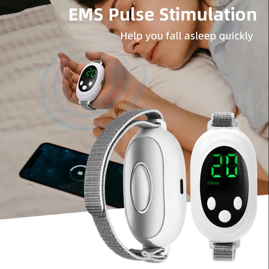Microcurrent Sleep Aid Device  for Insomnia, Stress, and Anxiety Relief