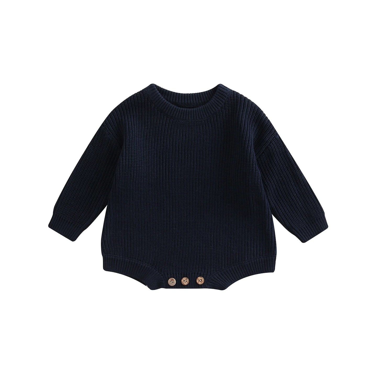 Long Sleeve Ribbed Knit Bodysuit