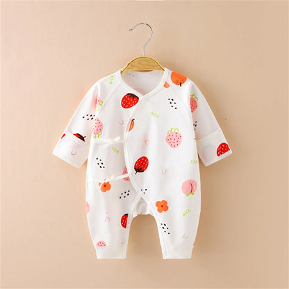 Long Sleeve Rompers Cotton