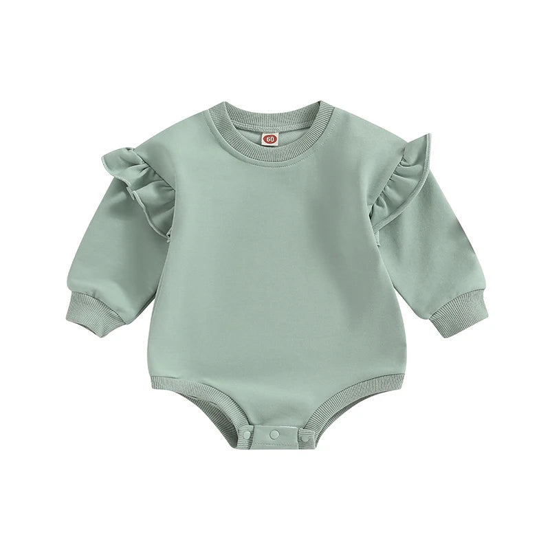 Sweatshirt  Ruffle Long Sleeve