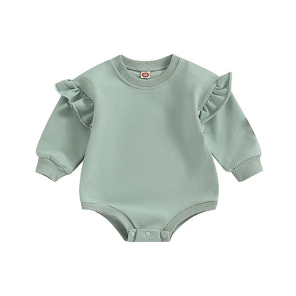 Sweatshirt  Ruffle Long Sleeve