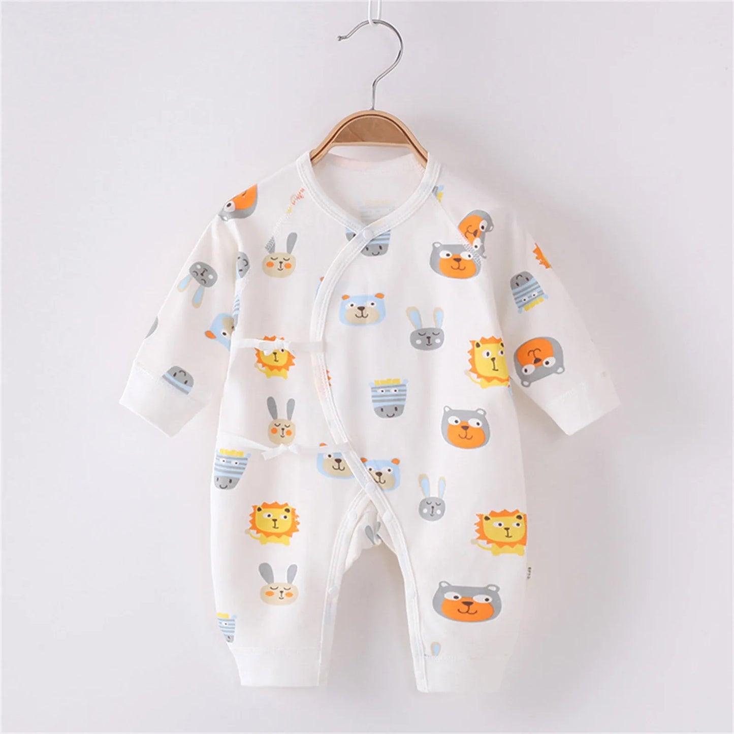 Long Sleeve Rompers Cotton