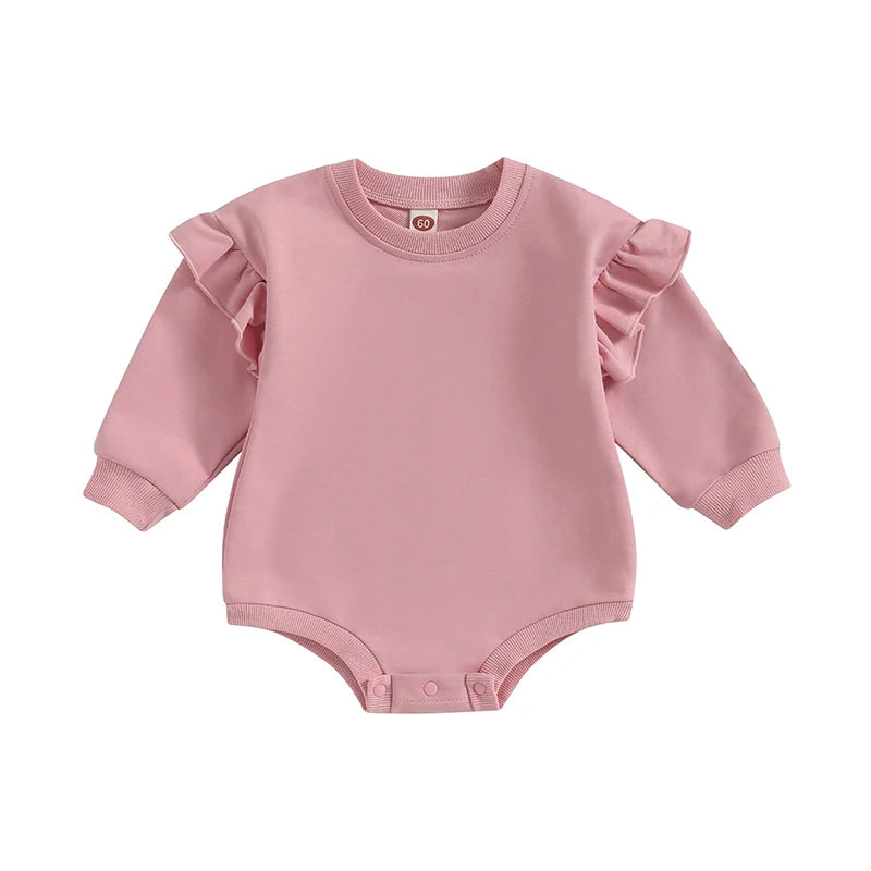 Sweatshirt  Ruffle Long Sleeve