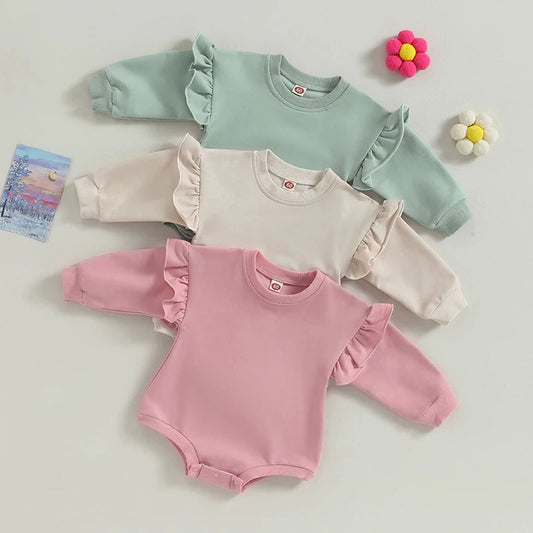 Sweatshirt  Ruffle Long Sleeve