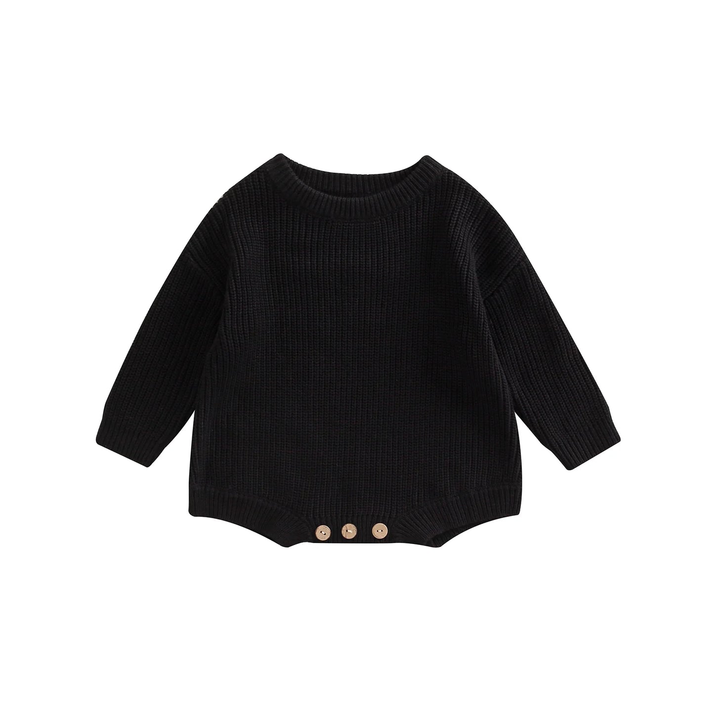 Long Sleeve Ribbed Knit Bodysuit