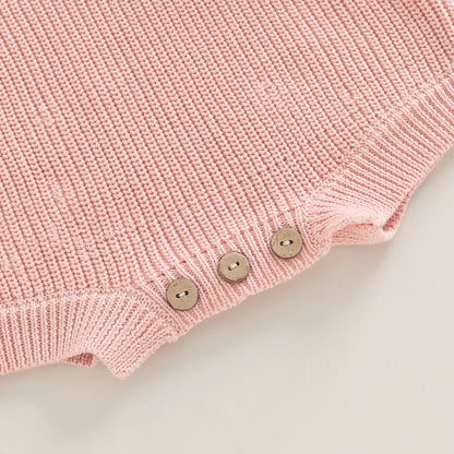 Long Sleeve Ribbed Knit Bodysuit