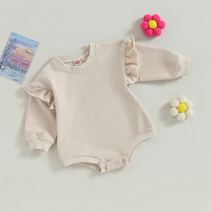 Sweatshirt  Ruffle Long Sleeve