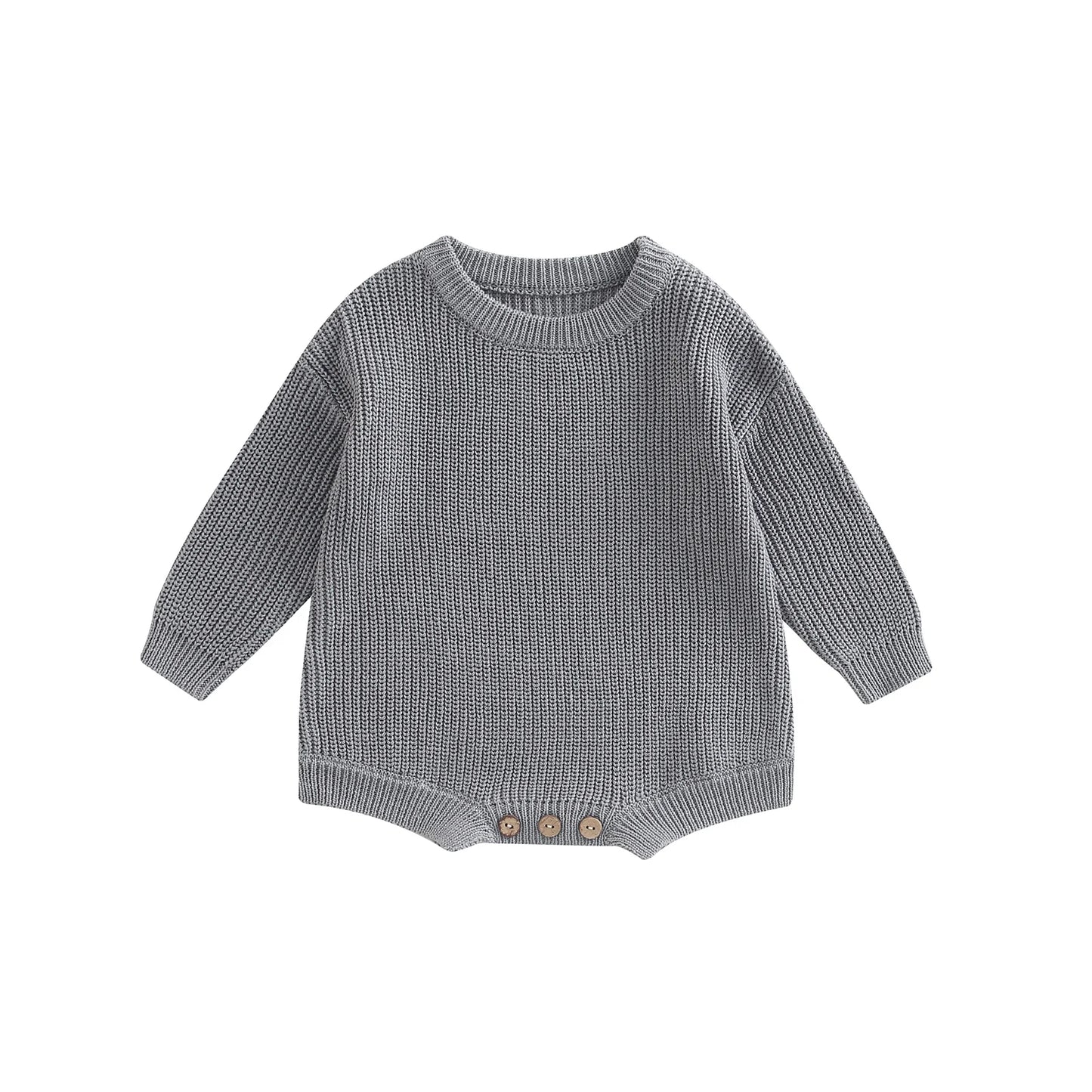 Long Sleeve Ribbed Knit Bodysuit