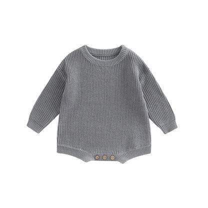 Long Sleeve Ribbed Knit Bodysuit