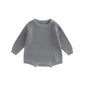 Long Sleeve Ribbed Knit Bodysuit