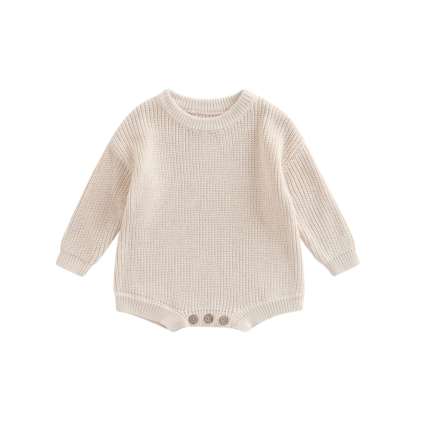 Long Sleeve Ribbed Knit Bodysuit