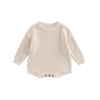 Long Sleeve Ribbed Knit Bodysuit