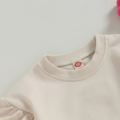Sweatshirt  Ruffle Long Sleeve