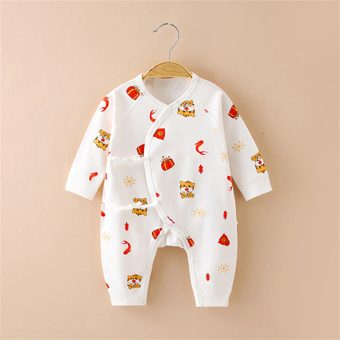 Long Sleeve Rompers Cotton