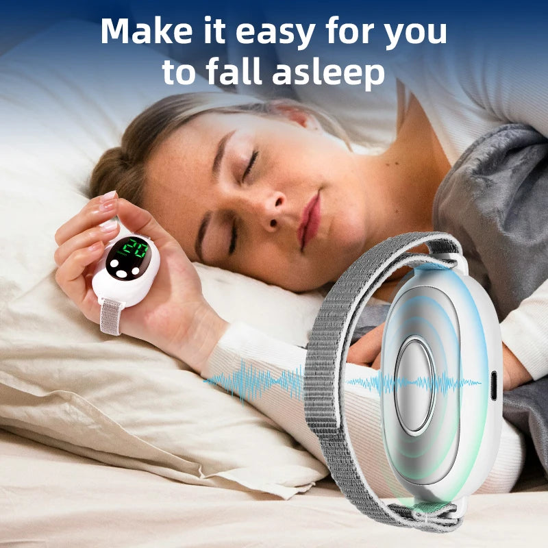 Microcurrent Sleep Aid Device  for Insomnia, Stress, and Anxiety Relief