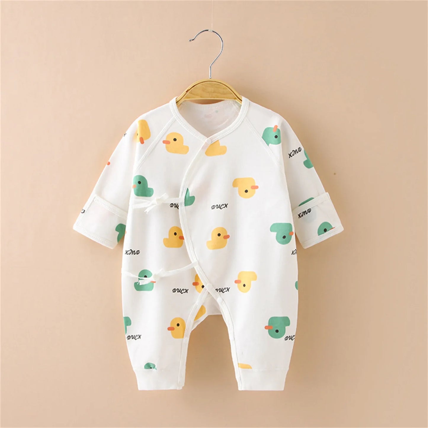 Long Sleeve Rompers Cotton