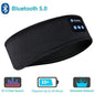 Elastic Bluetooth Headband with Wireless Headphones e Eye Mask
