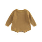 Long Sleeve Ribbed Knit Bodysuit