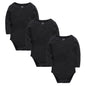 3 Pcs Bodysuits Long Sleeve