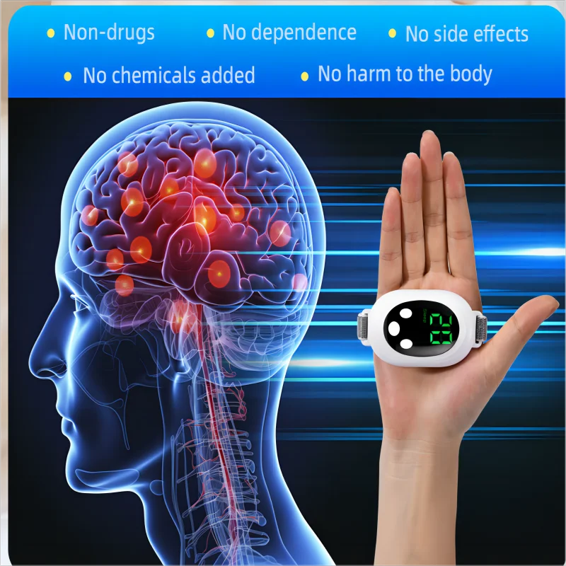 Microcurrent Sleep Aid Device  for Insomnia, Stress, and Anxiety Relief