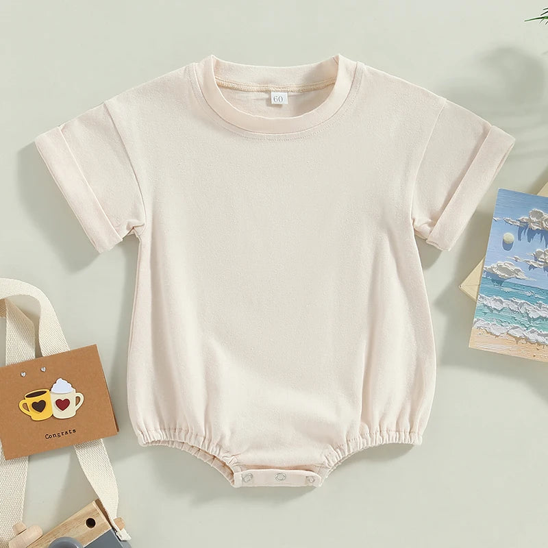 Casual Rompers  Short Sleeve