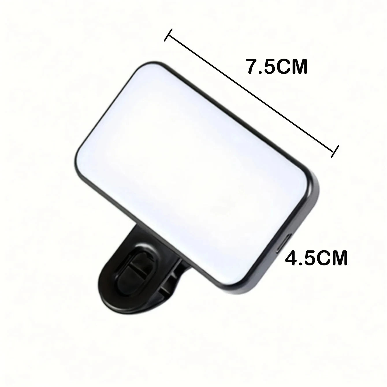 Portable Mini Selfie Fill Light Rechargeable 3 Modes