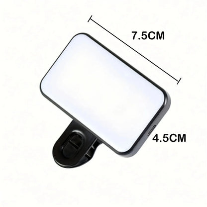 Portable Mini Selfie Fill Light Rechargeable 3 Modes