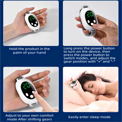 Microcurrent Sleep Aid Device  for Insomnia, Stress, and Anxiety Relief