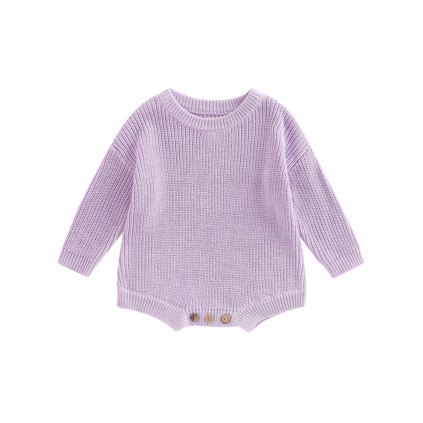 Long Sleeve Ribbed Knit Bodysuit