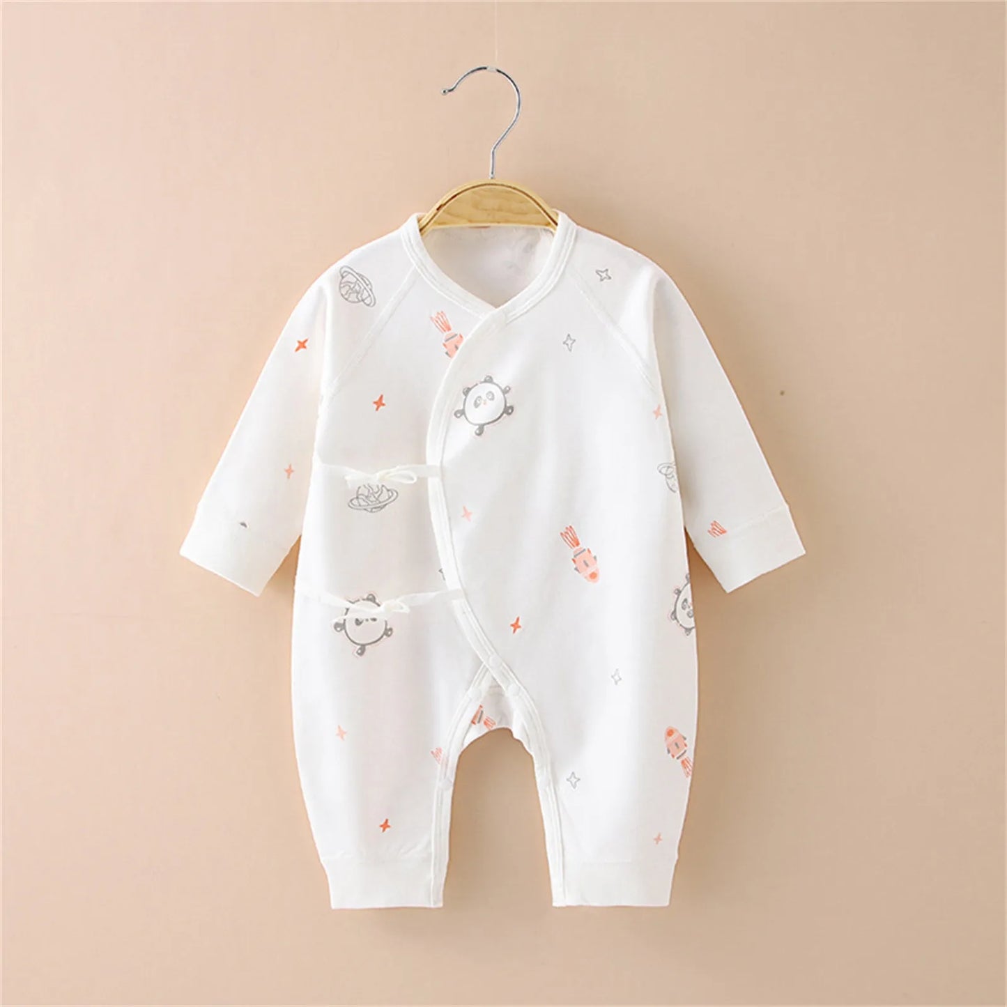 Long Sleeve Rompers Cotton