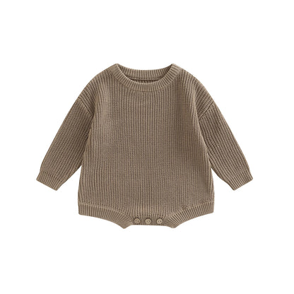 Long Sleeve Ribbed Knit Bodysuit
