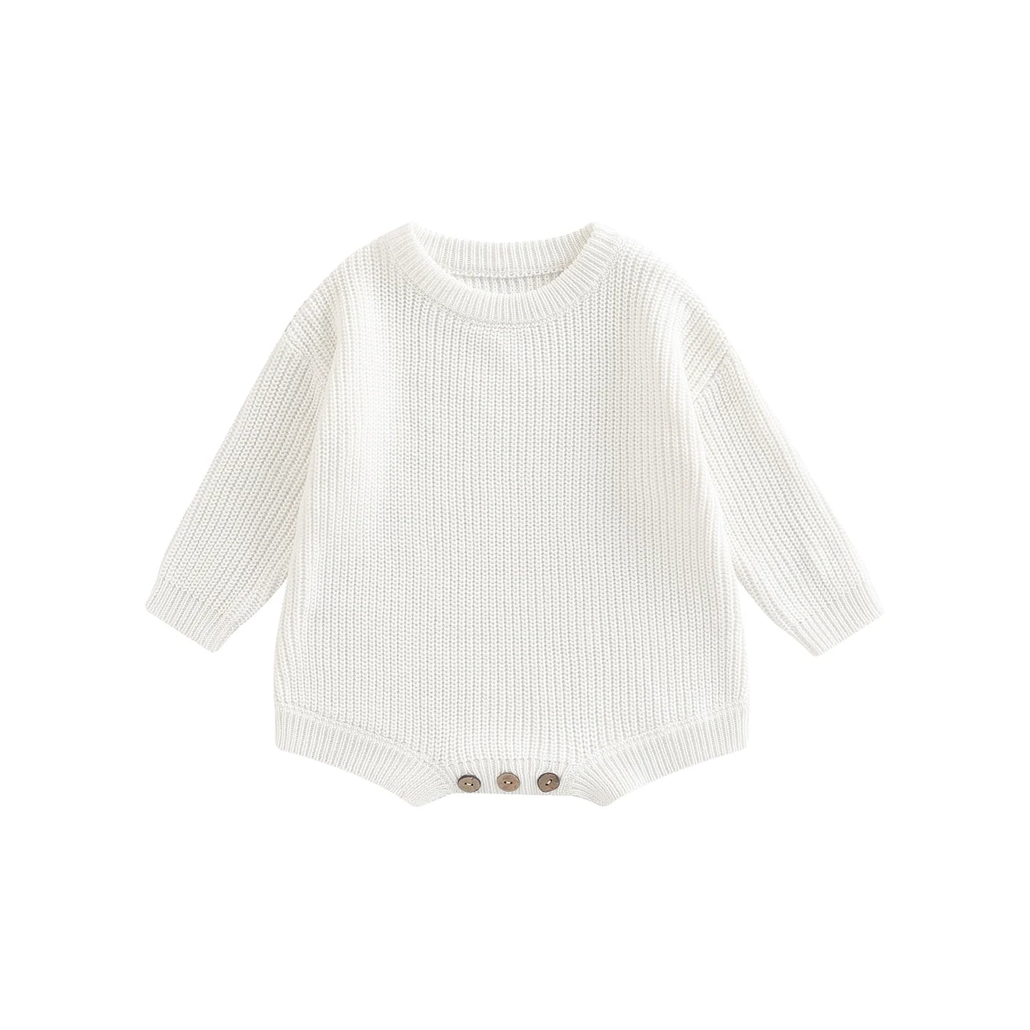 Long Sleeve Ribbed Knit Bodysuit