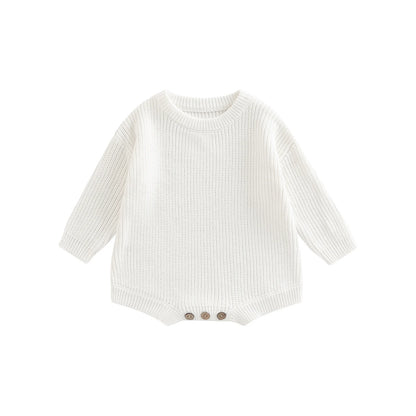 Long Sleeve Ribbed Knit Bodysuit