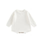 Long Sleeve Ribbed Knit Bodysuit