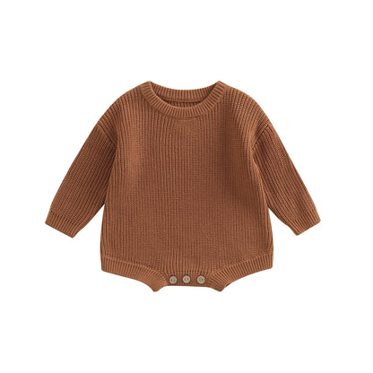 Long Sleeve Ribbed Knit Bodysuit
