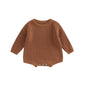 Long Sleeve Ribbed Knit Bodysuit